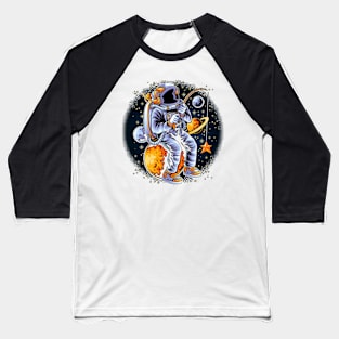 Astronaut freestyle Baseball T-Shirt